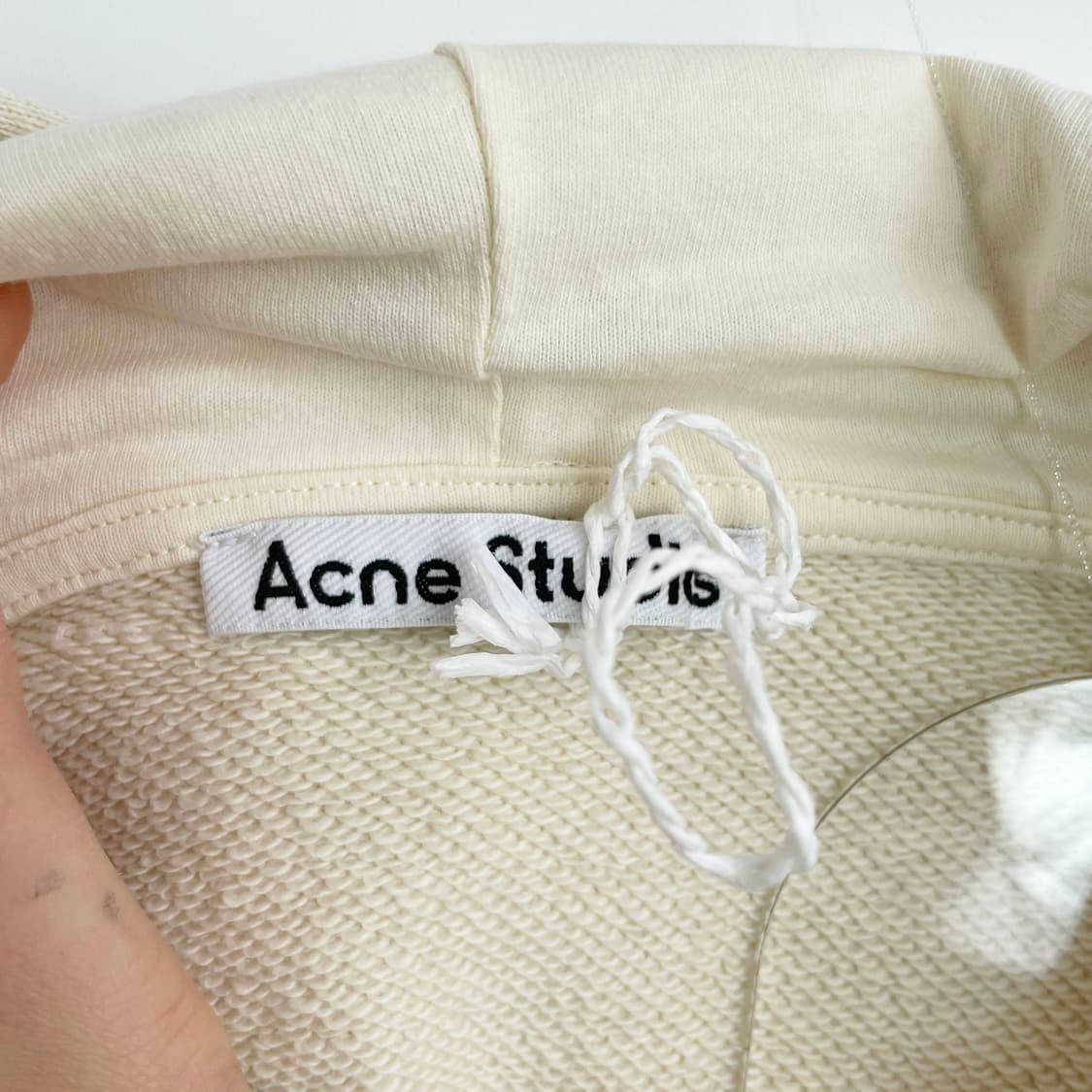 A2 아크네 스튜디오 12주년 자이언트 레비 프린트 후드티 M사이즈 상품이미지4