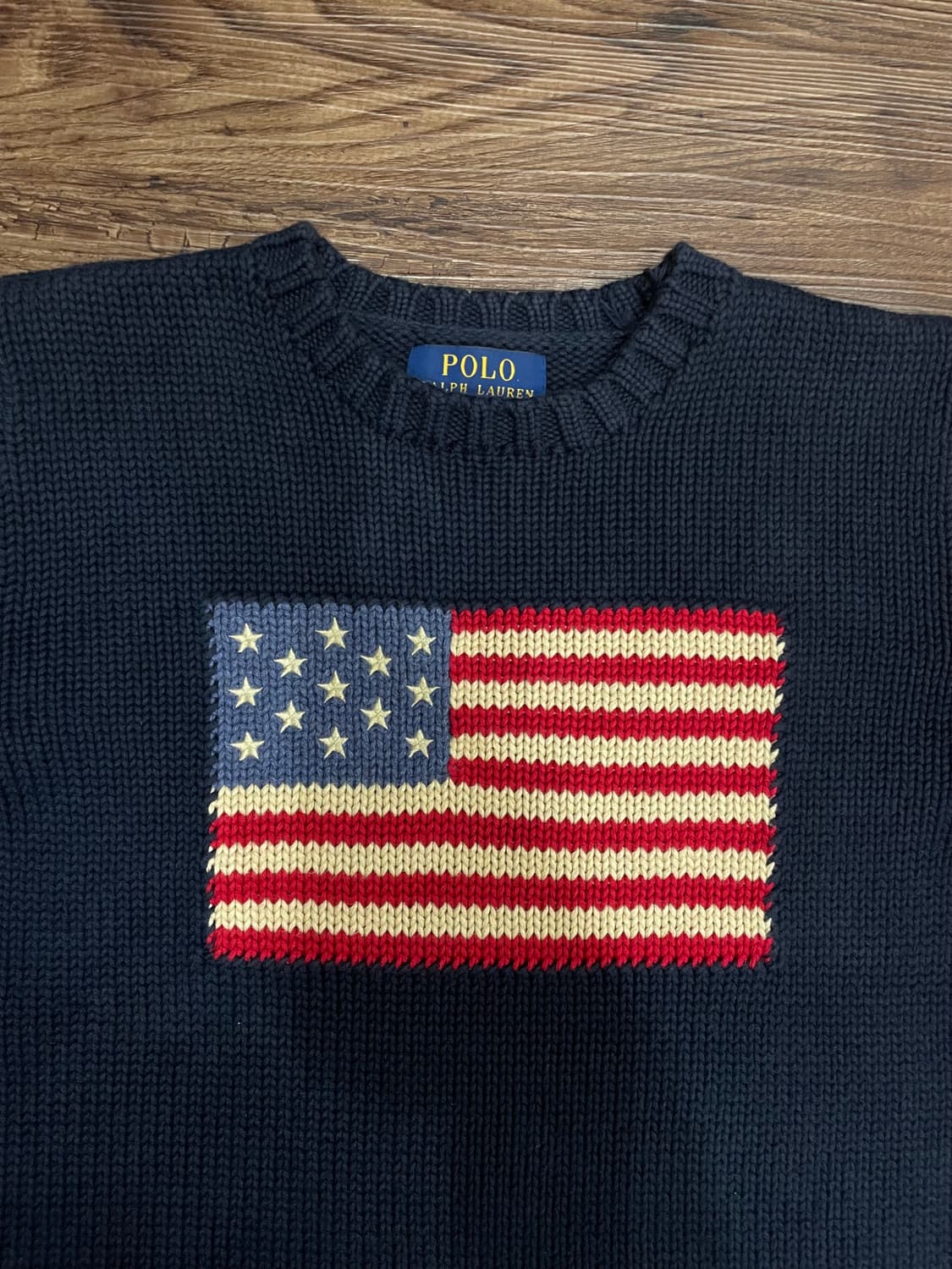 (여성44) 폴로 랄프로렌 여성 성조기 니트 스웨터 상품이미지2