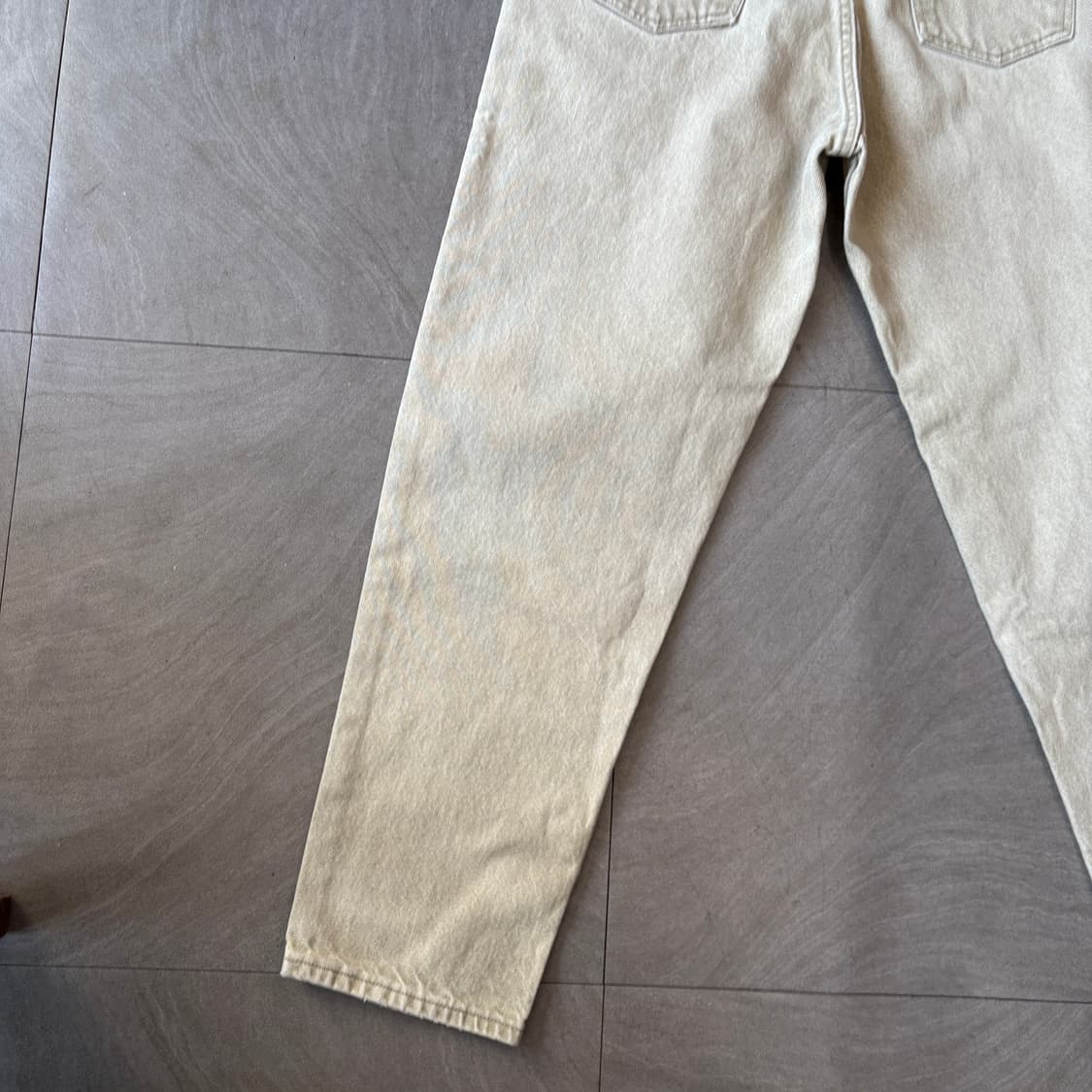 90s Levis 550 orange tap denim pants  상품이미지6