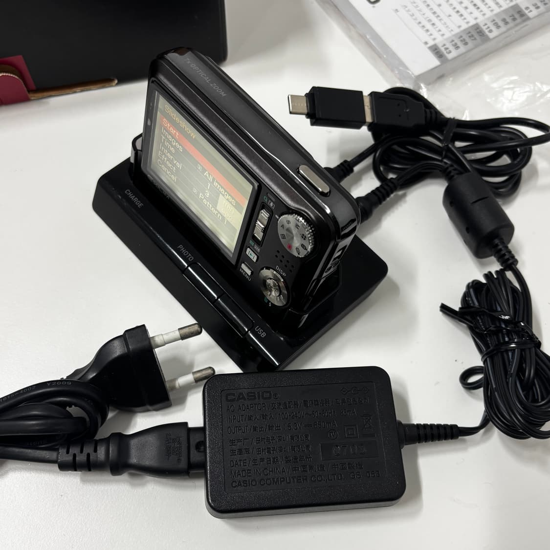 CASIO Exilim EX-V7  BLACK 상품이미지5