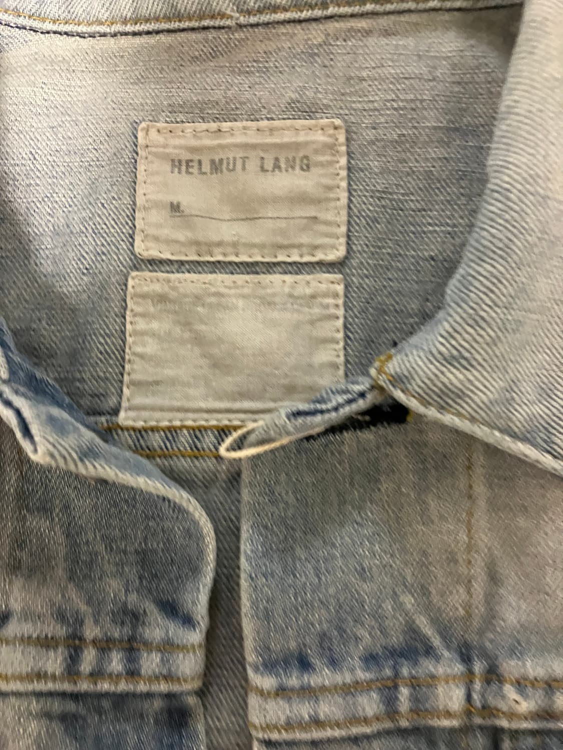 헬무트랭 본인기 트러커 자켓 48 상품이미지2