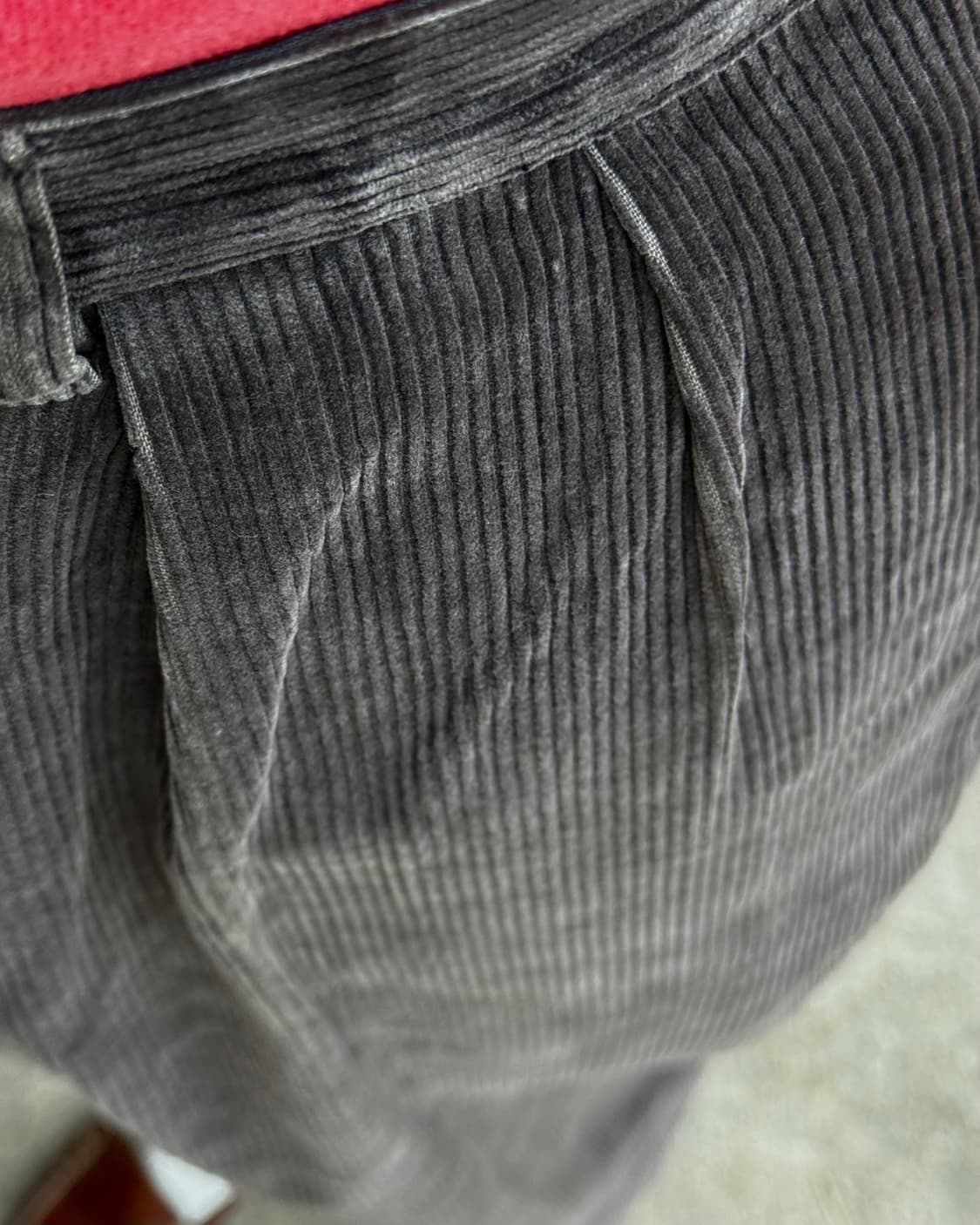 90‘s 폴로 랄프로렌 투턱 코듀로이 앤드류 팬츠 34 [초코] 상품이미지9