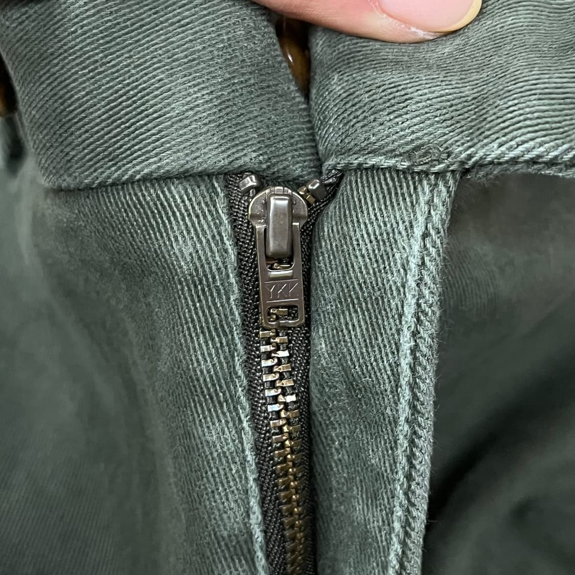 [정품/32] 브룩스 브라더스 올리브색 면바지 b15 상품이미지6