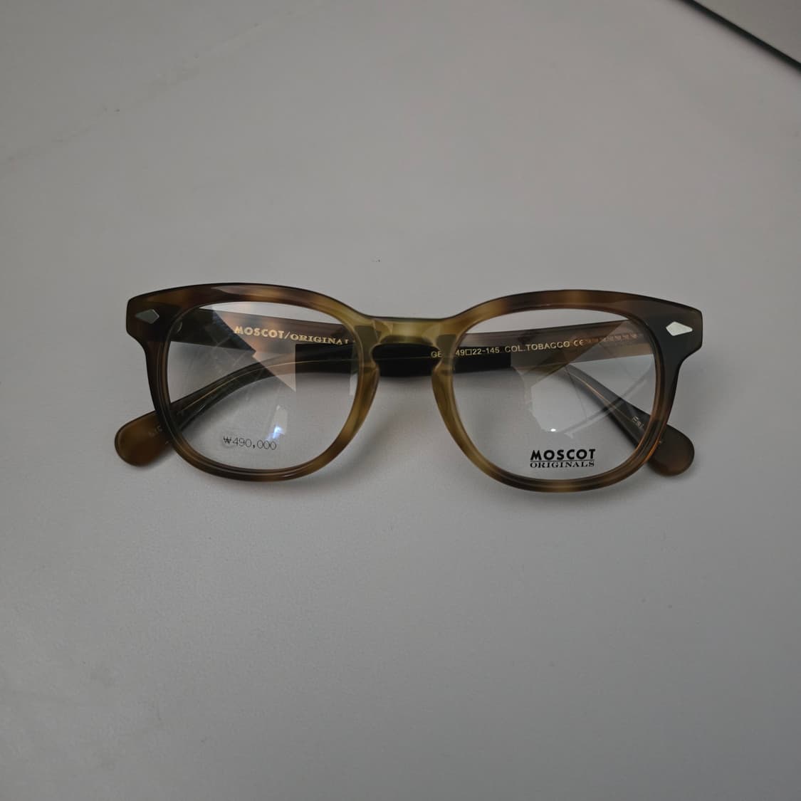 모스콧 moscot 겔트 토바코 컬러 상품이미지1