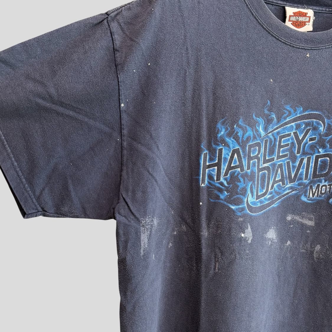 (XL)할리데이비슨 플레임 반팔 티셔츠 상품이미지5