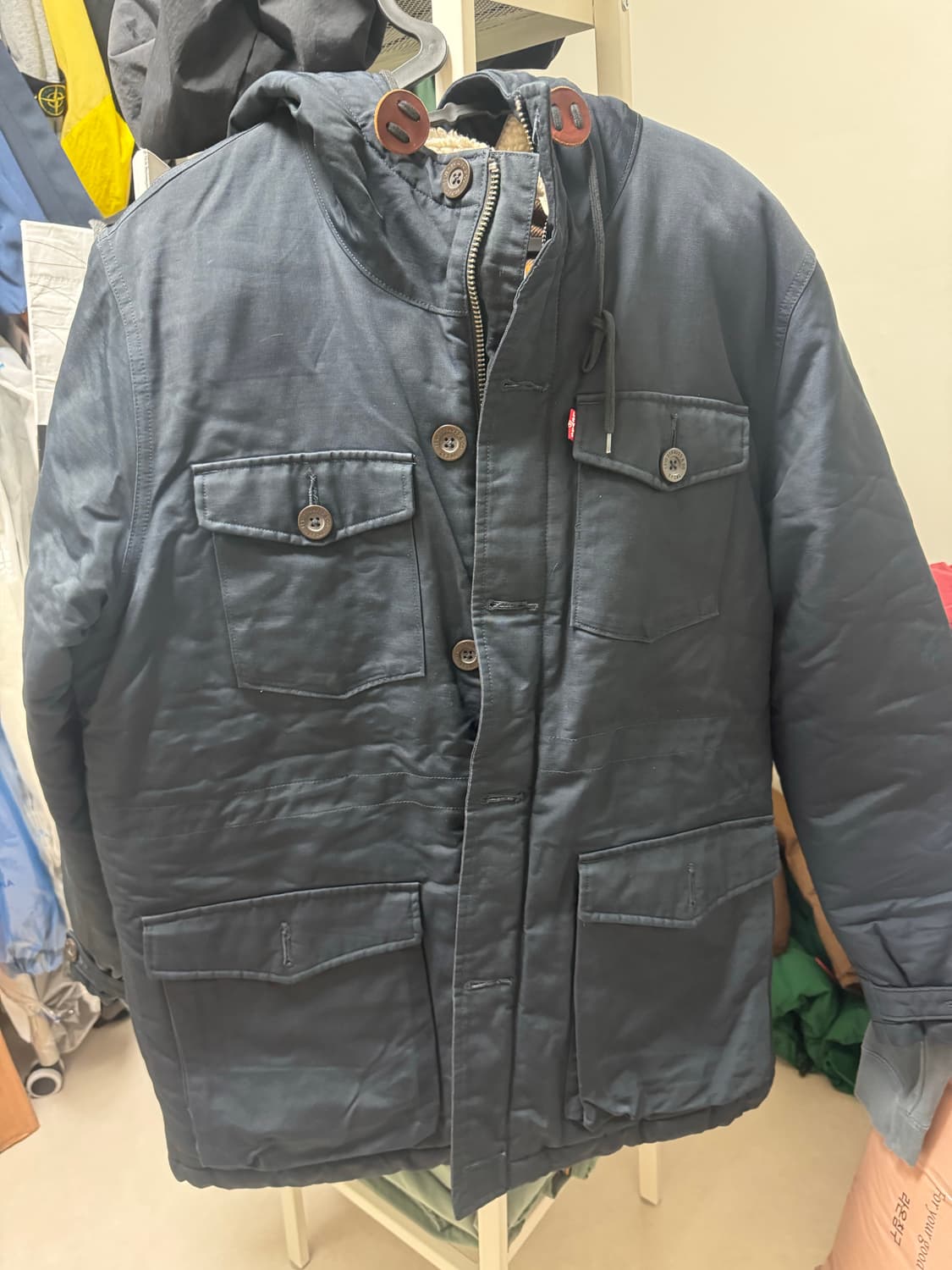 리바이스 (Levi’s) 쉐르파 안감 후드 자켓 상품이미지1