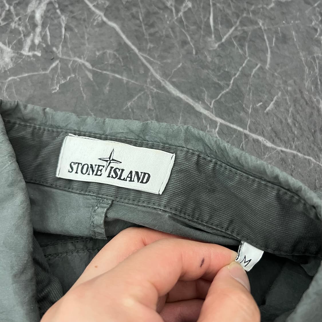 스톤아일랜드 와펜 올드이펙트 나일론 셔츠 자켓 상품이미지7