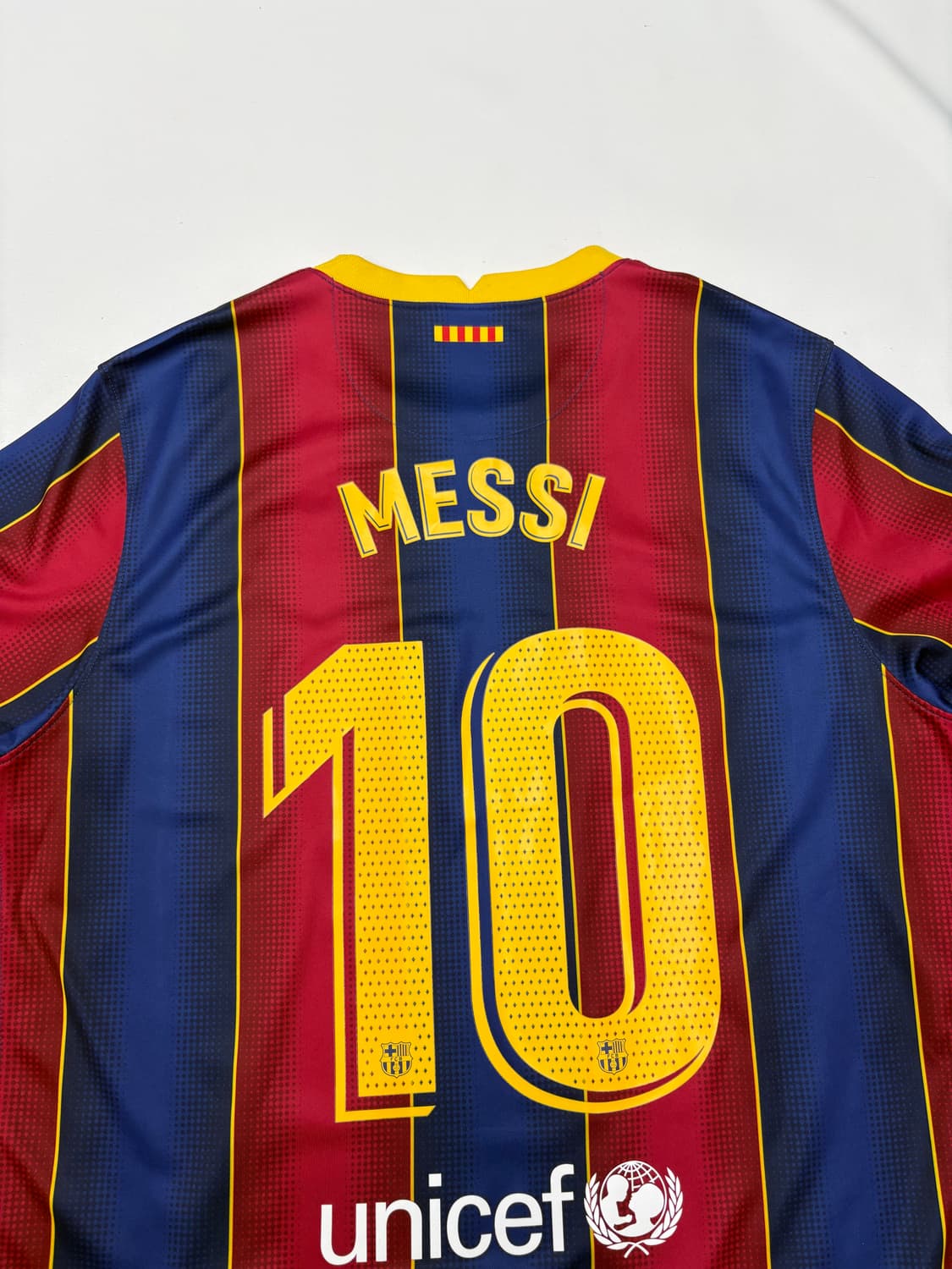 나이키 20 21 바르셀로나 메시 홈 유니폰 반팔 져지 상품이미지4