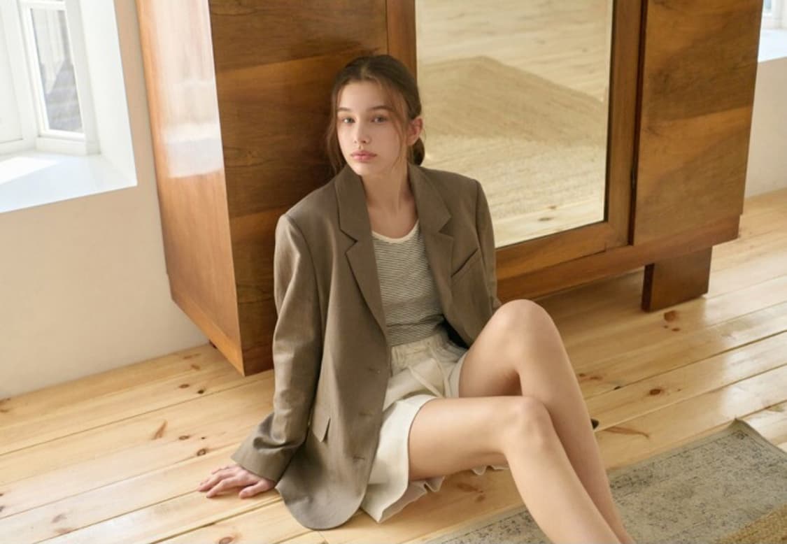닐바이피 린넨자켓 상품이미지2