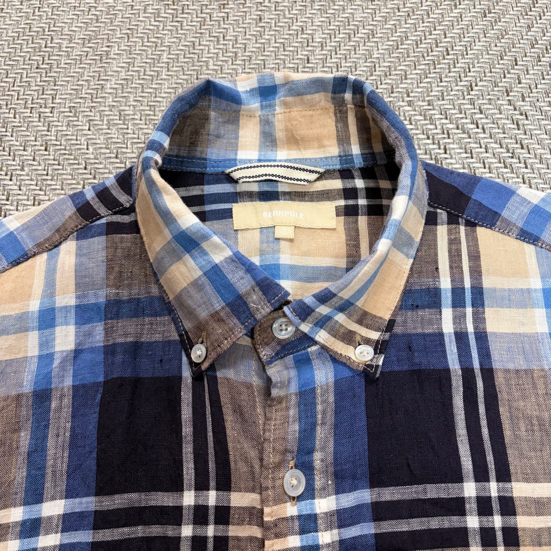 (M)빈폴 린넨 셔츠 상품이미지3