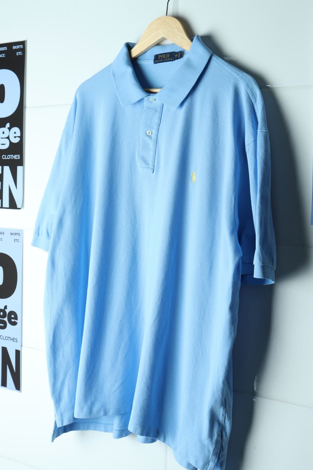 (2XL-4XL) 폴로 랄프로렌 반팔 카라 티셔츠 USA-H3H33973 상품이미지1