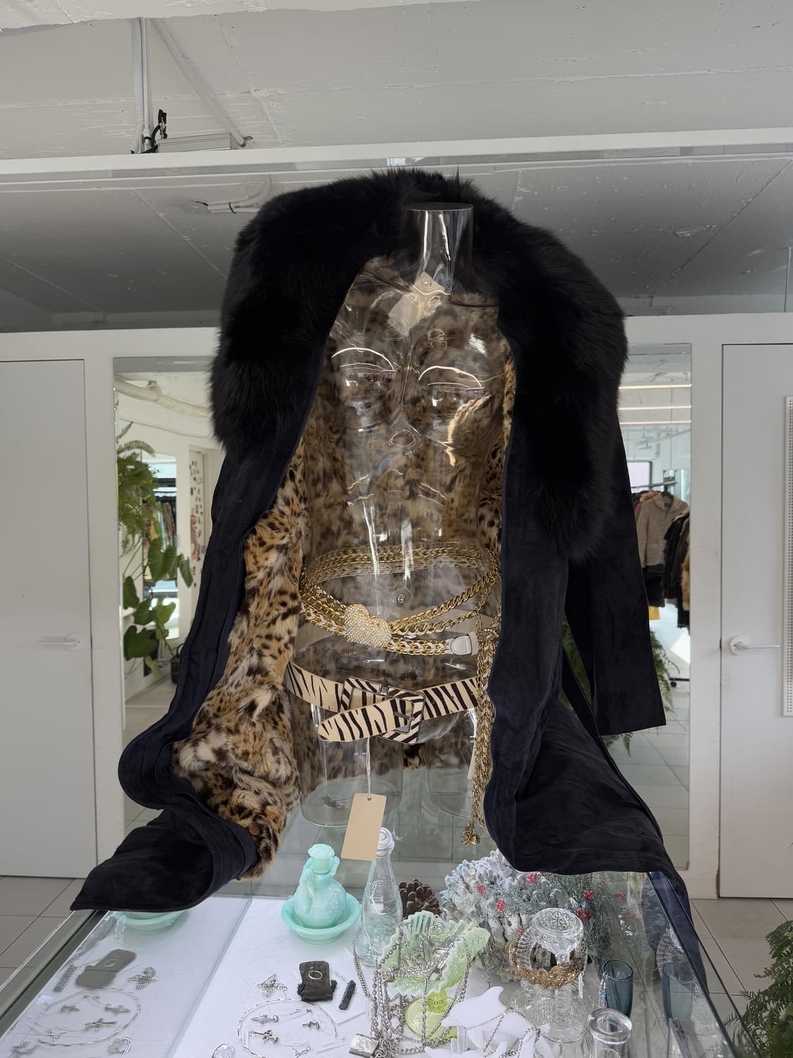 real fur maxi coat 상품이미지2