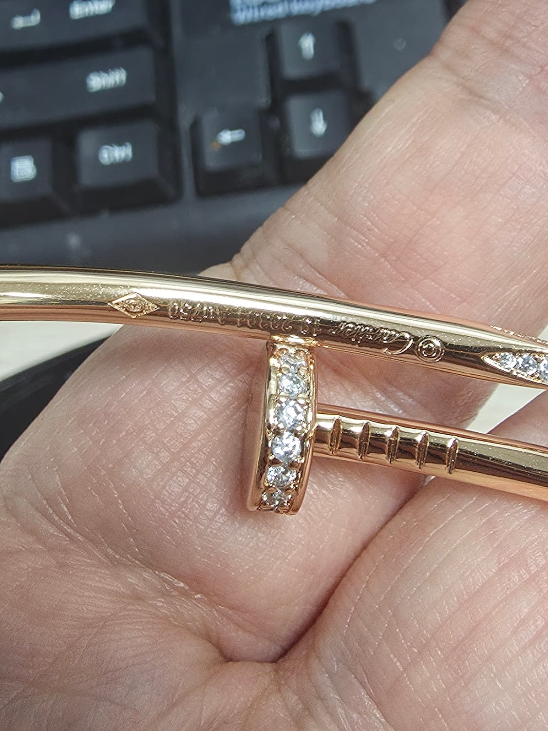 까르띠에 저스트앵끌루 클래식 못팔찌 상품이미지3