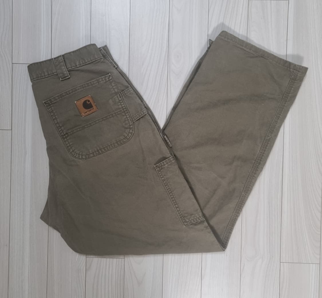 칼하트 카펜터 워크팬츠 B151 LBR 33X32 상품이미지1