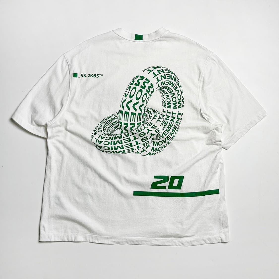 시스템옴므 20ss 그래픽 반팔 티셔츠 PR1924 상품이미지1