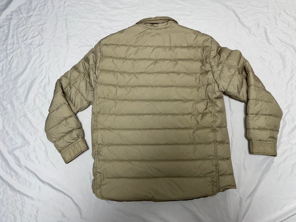 시리즈 퀄팅 가먼트다잉 다운패딩셔츠자켓 상품이미지5