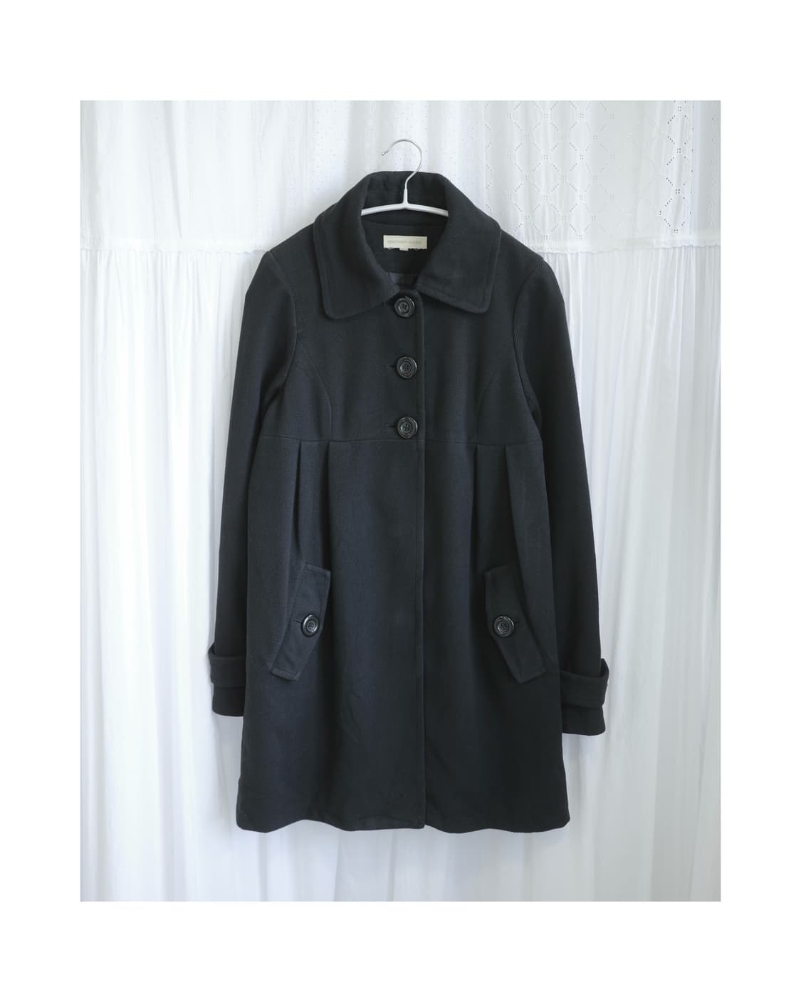 Apartment market black coat 상품이미지1