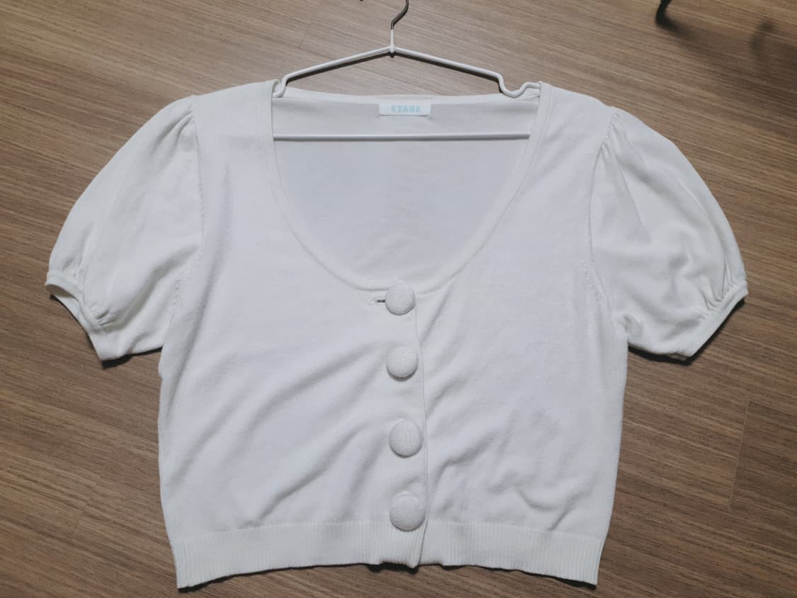 빈티지 니트 가디건 탑 상품이미지1