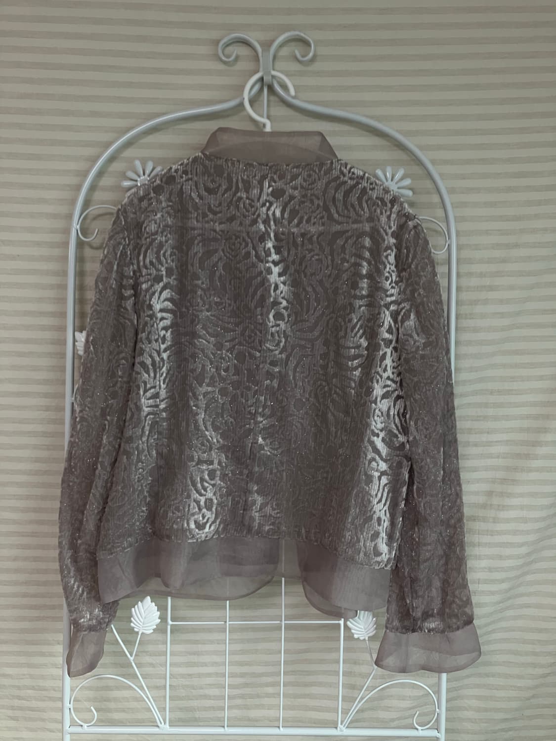 빈티지 핑크 펄 자켓 y2k 스트릿 갸루 펑키 일본빈티지576 상품이미지2