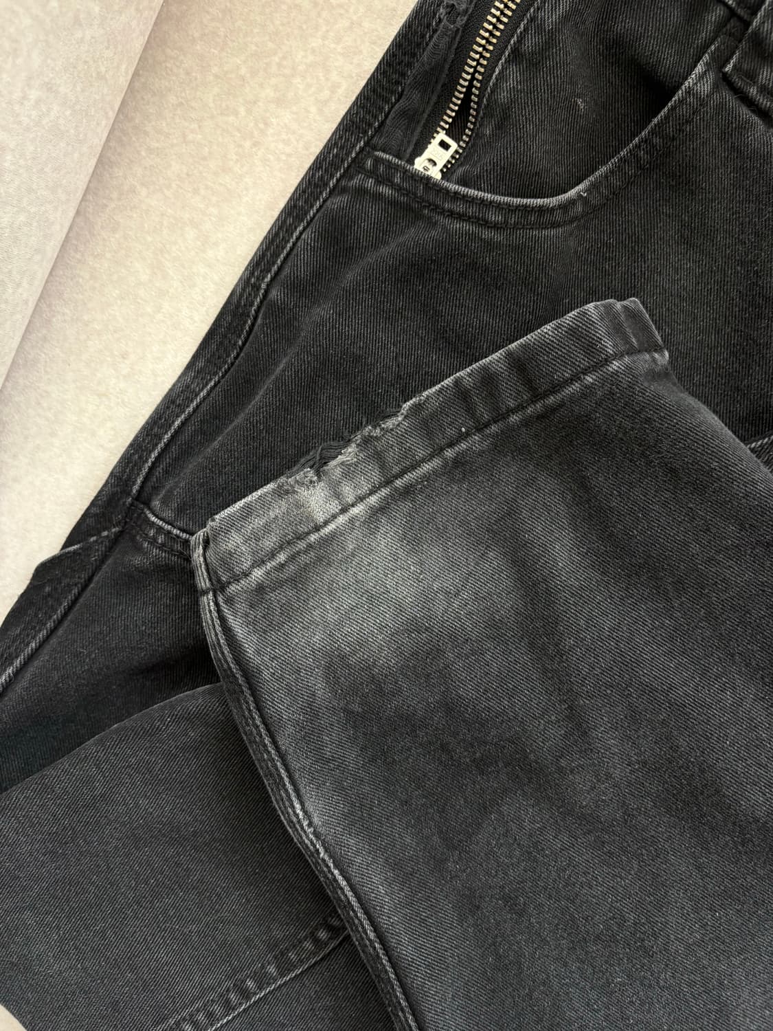 플라프틱프로덕트 MPa CALF POCKET PANTS (BLACK) 상품이미지3