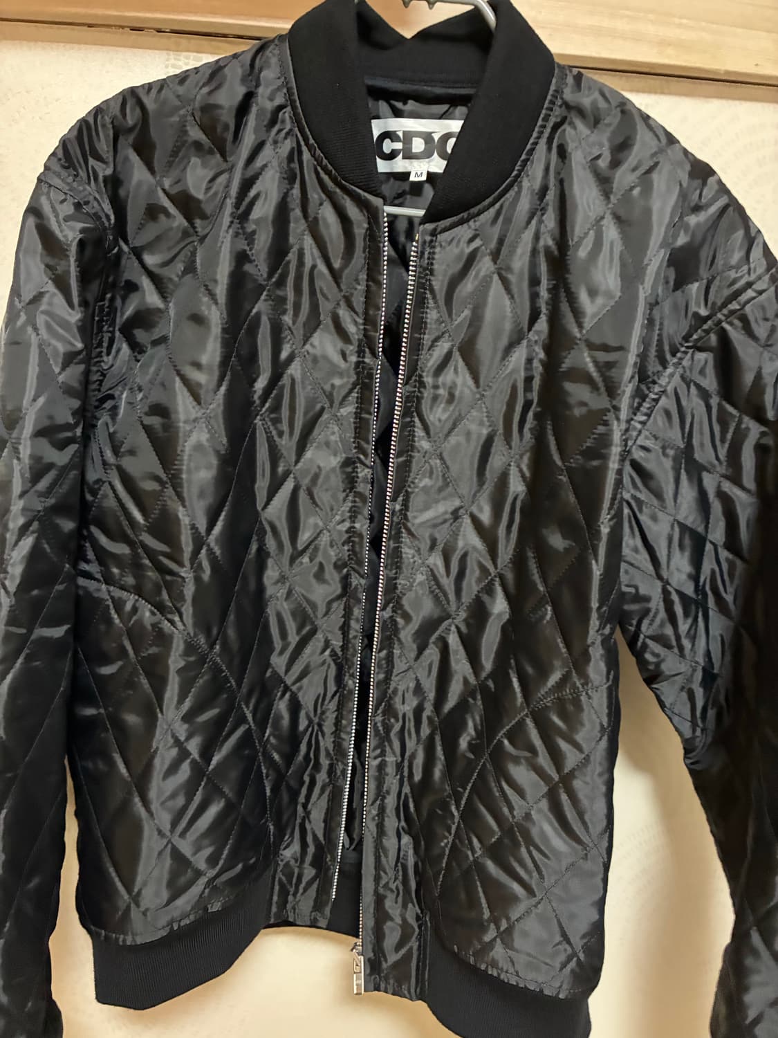 CDG 퀼티드 '84-85 스태프 블루종 블랙 상품이미지2