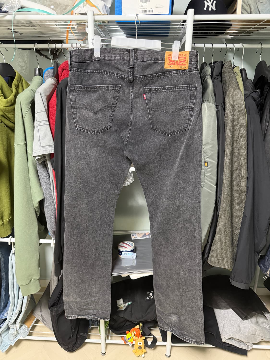 리바이스 501 흑청 ( 34,32) 상품이미지3