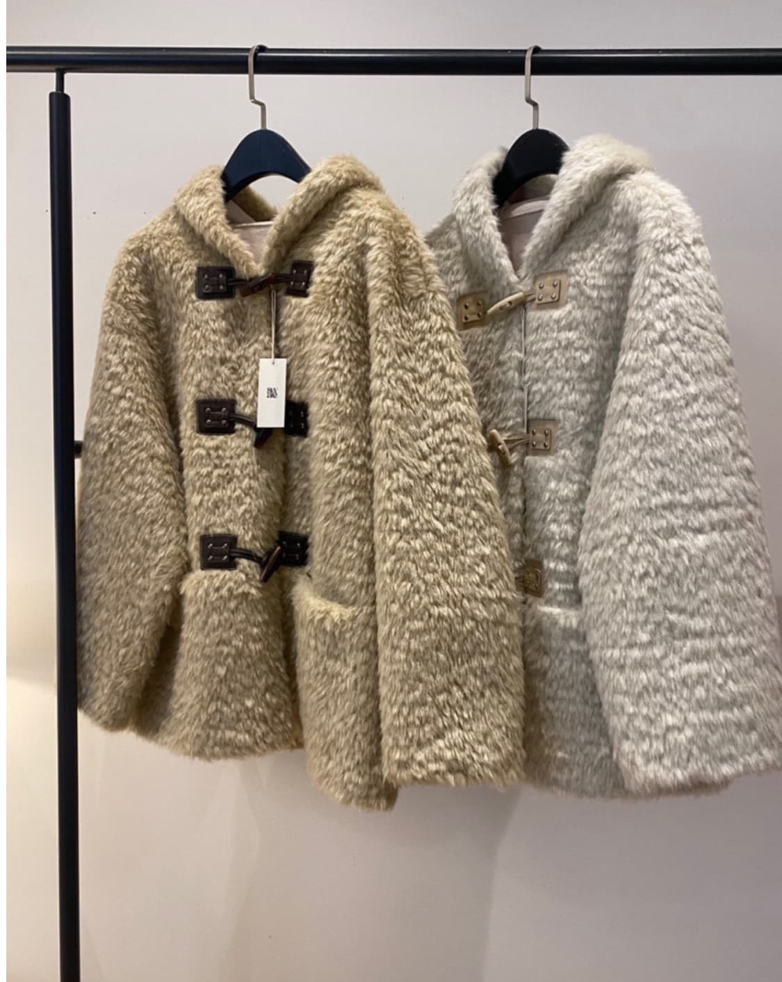 위아 weare 슈페너 무스탕 베이지 상품이미지9