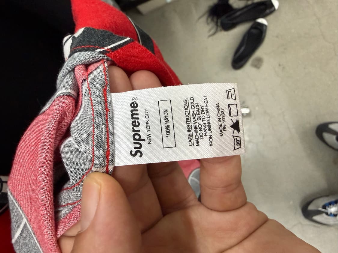 Supreme Undercover Public Enemy shirt 레드 상품이미지5