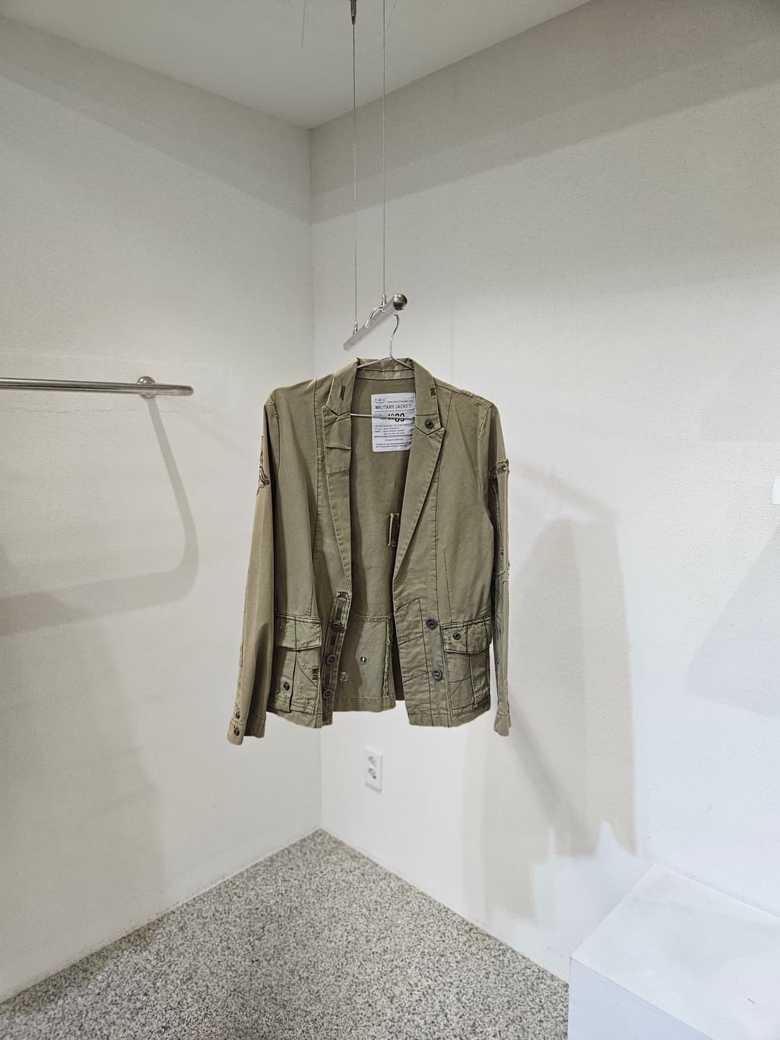 쟈딕앤볼테르 밀리터리 자켓 상품이미지1