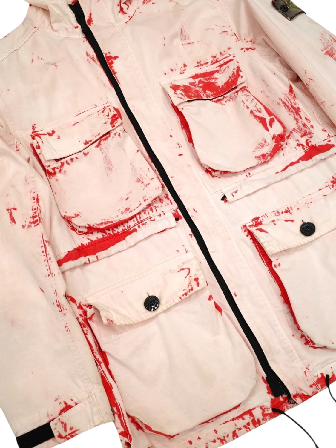 17S/S 스톤 아일랜드 블리치드 자켓 상품이미지3