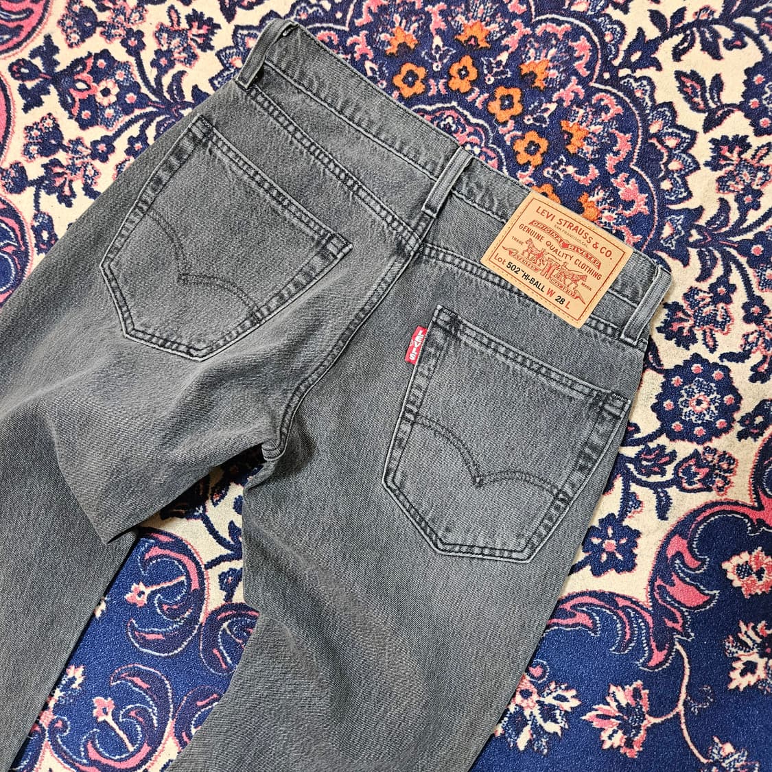 리바이스(Levis) No. 502 Hi-Ball 테이퍼드 데님 팬츠  상품이미지4