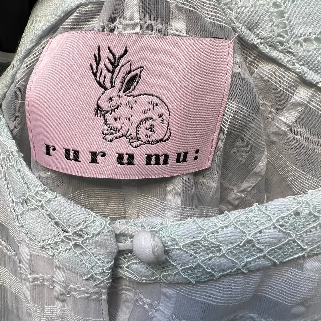 rurumu: 레이스업 플리츠 원피스 상품이미지6