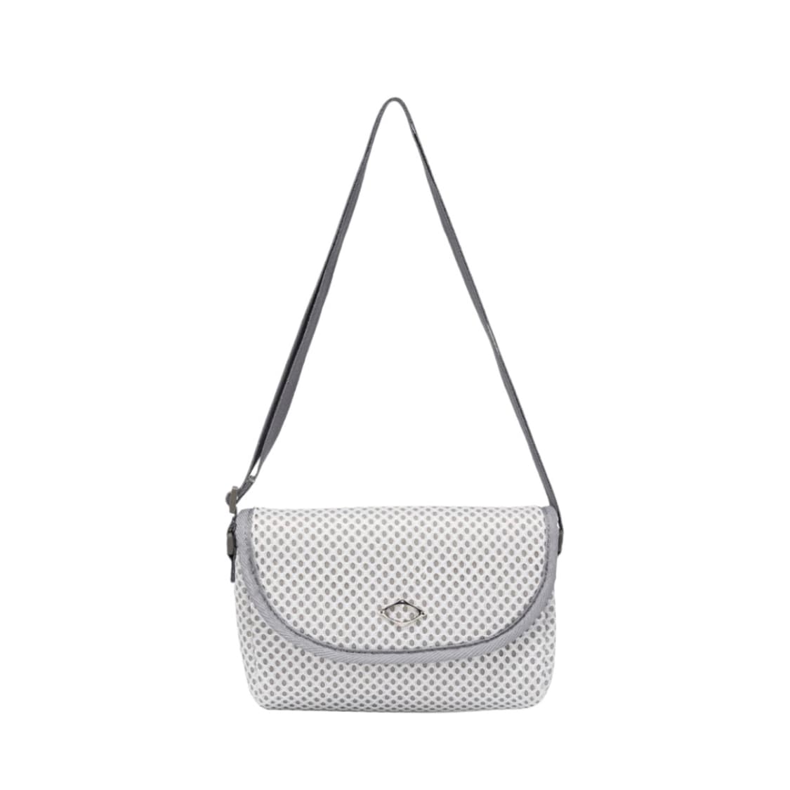 미스치프 쿠션 미니 크로스백 라이트 그레이 상품이미지1