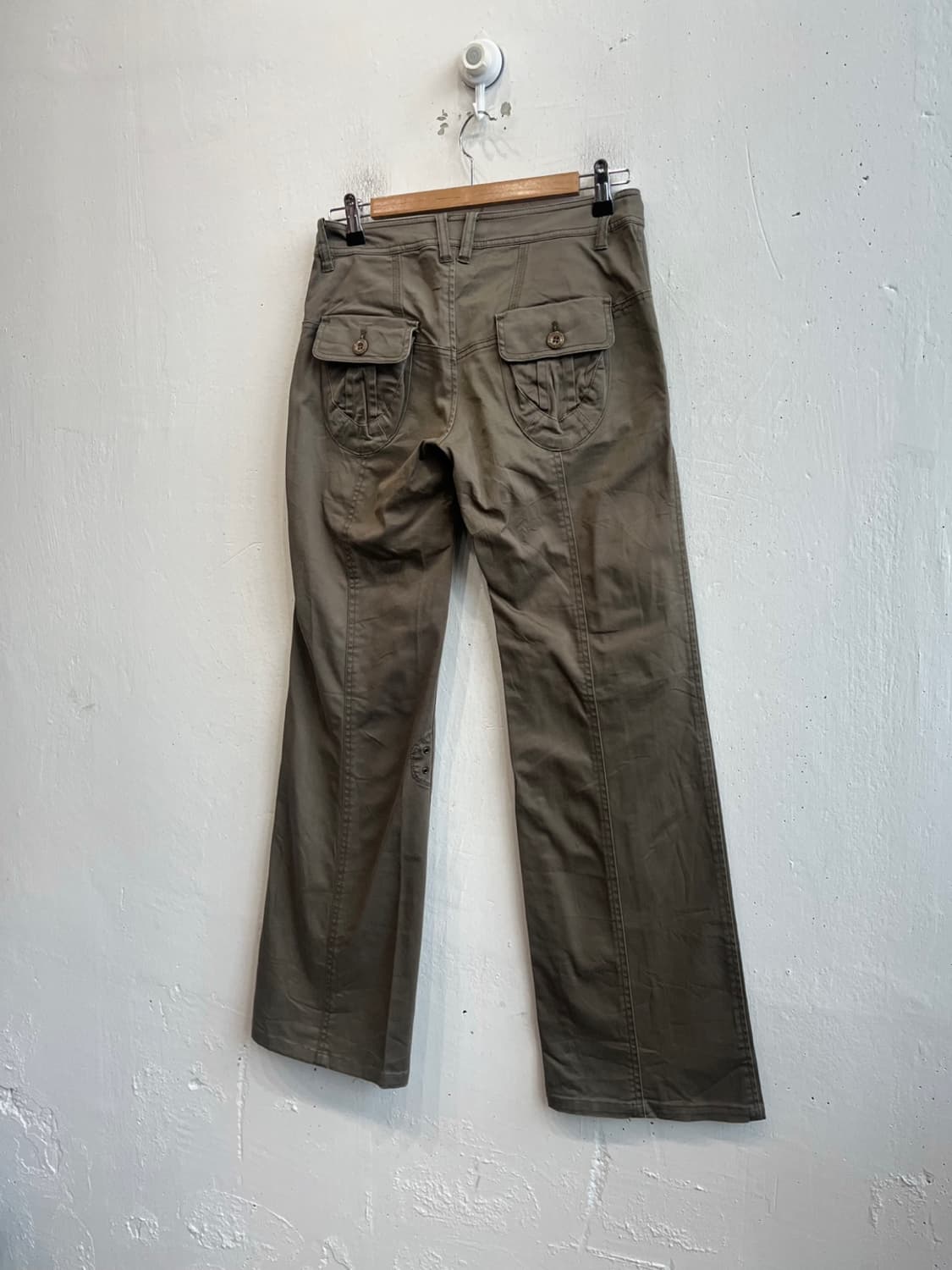 MAXOU JPN 로우라이즈 세미부츠 팬츠 우먼즈 상품이미지2