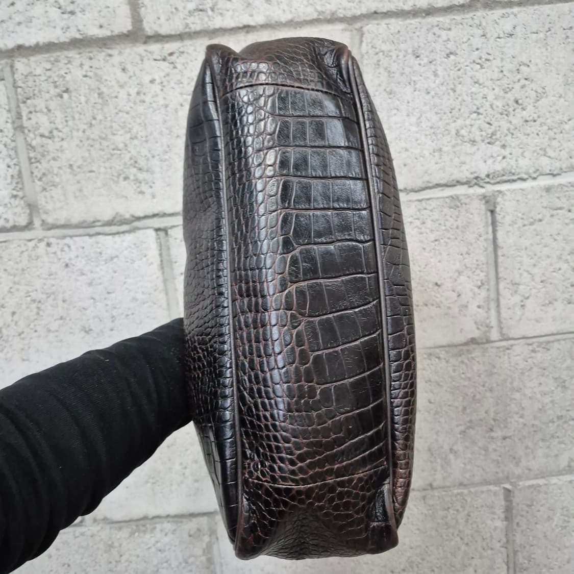 롱샴 로조 크로커다일 패턴 토트백 상품이미지7