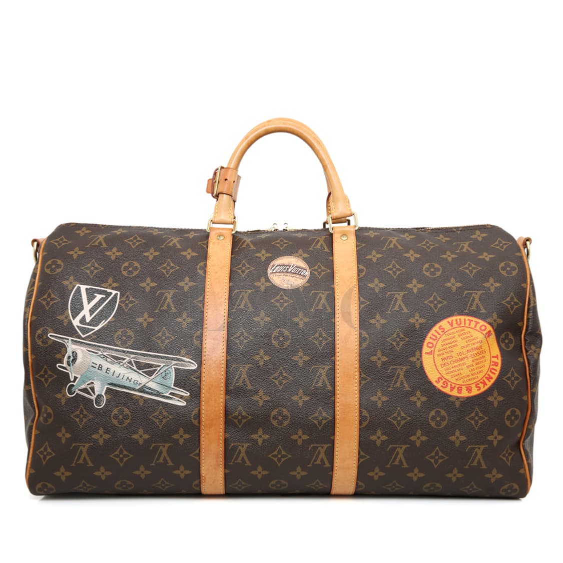 루이비통 월드투어 키폴 50 반둘리에 모노 여행가방 킵올 상품이미지5