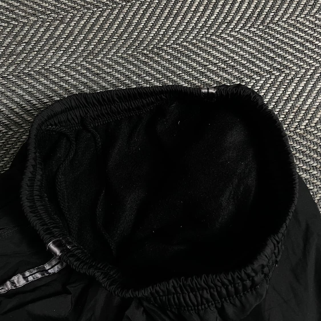 나이키 사이드 스우시 블랙 와이드 기모 트랙 팬츠y 3679 상품이미지7