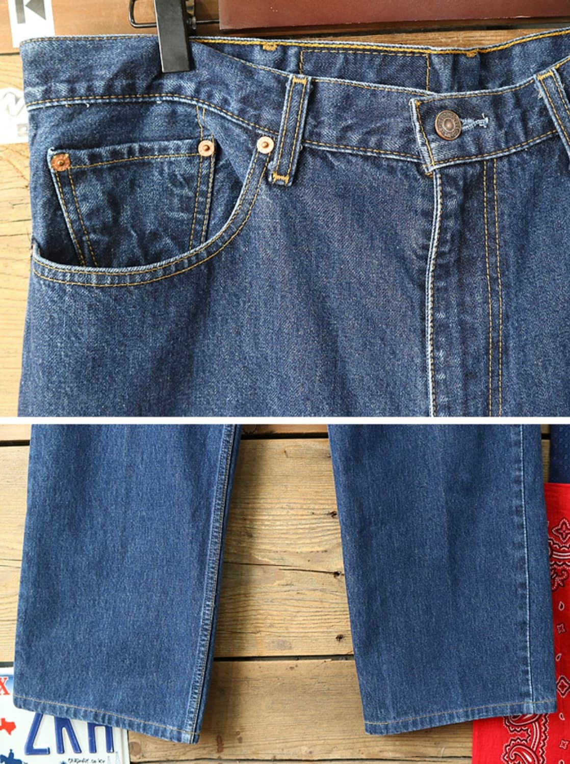 일본판 90S LEVIS 리바이스 508 빈티지 데님 40 상품이미지4