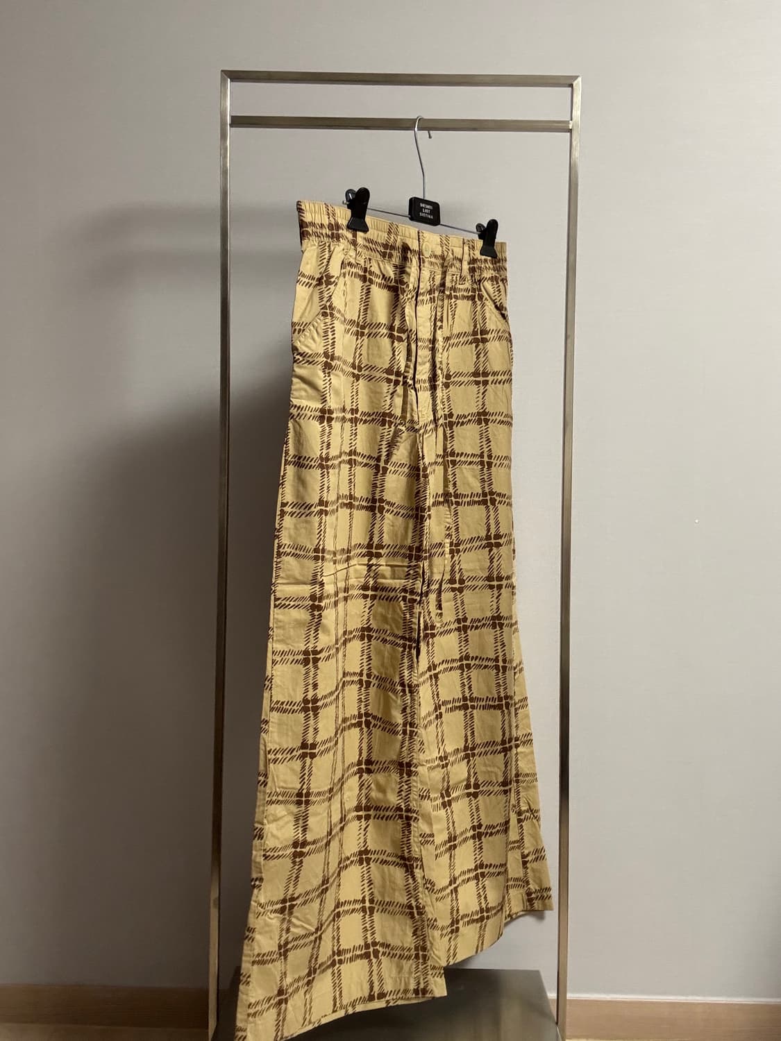 유니클로 x 마르니 베이지 밴딩 팬츠 M 상품이미지2