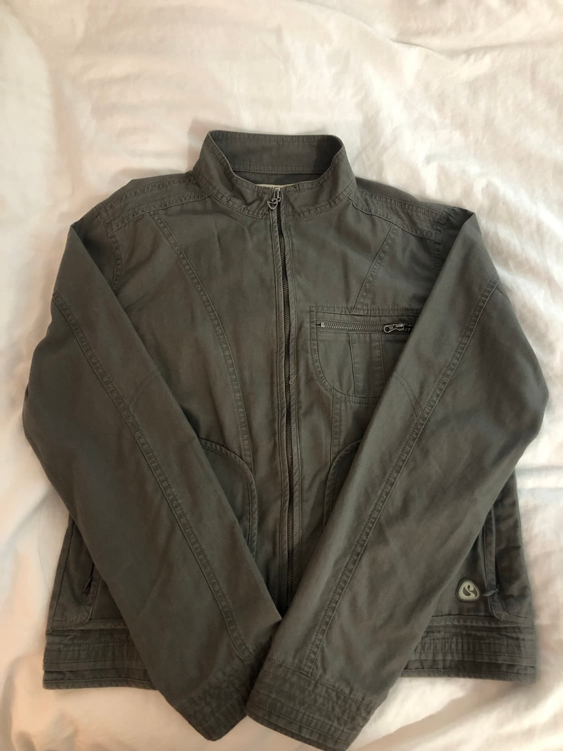 코이세이오 재킷 BINDING COTTON JACKET ASH BROWN 상품이미지2