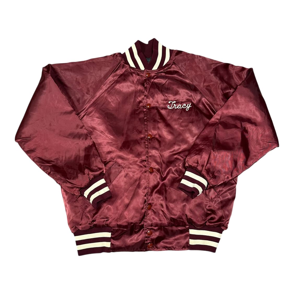✨ (바배) 고스포츠 90s 버건디 스타디움 누빔 자켓 점퍼 상품이미지2