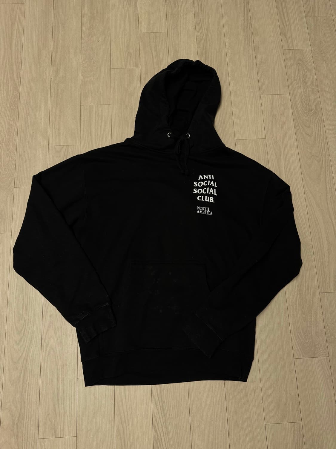 안티소셜소셜클럽 후드티 L 사이즈 상품이미지1