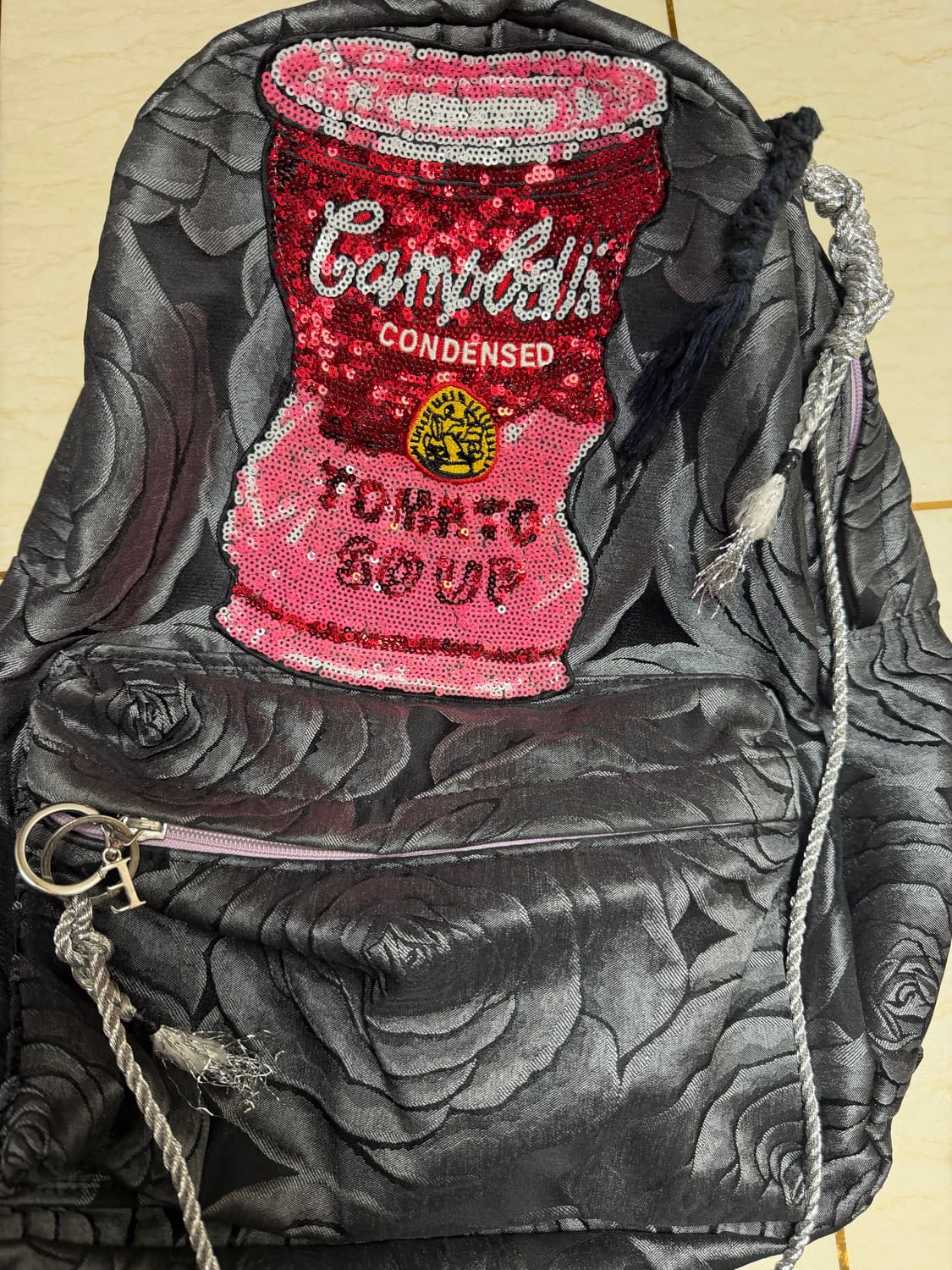 앙트레브 BLACK ROSE CAMPBELL 백팩 상품이미지4