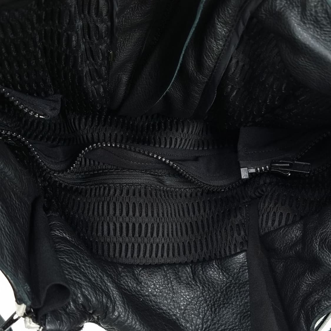 [IXS] 리얼 카우 스킨 레더 바이커 레이싱 자켓 블랙 M17813 상품이미지10