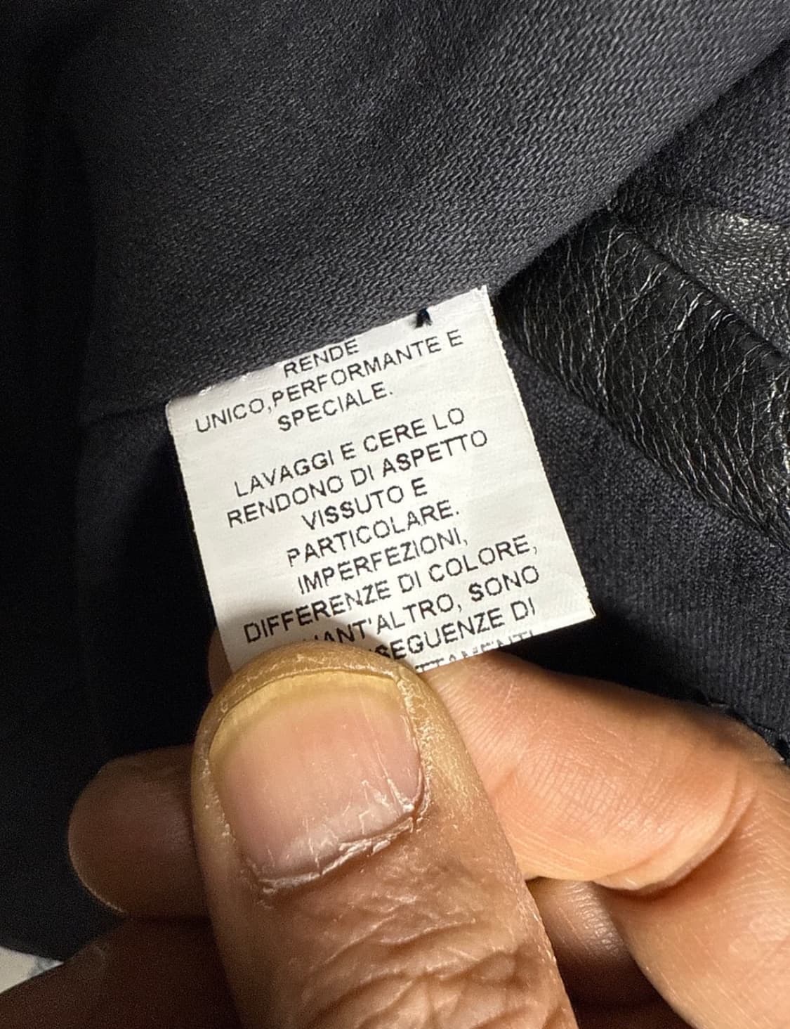 Takeshy Kurosawa 비대칭 더블집업 하이넥 레더 자켓 상품이미지9