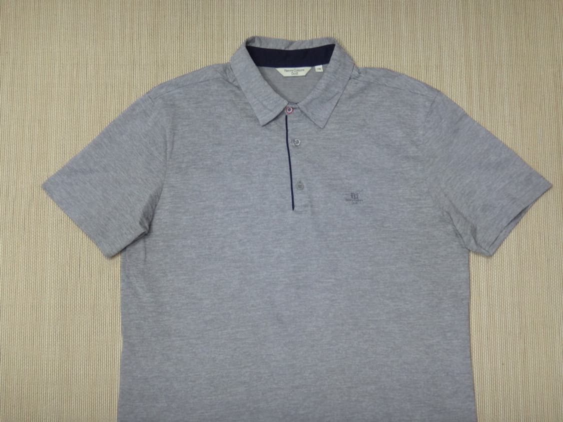 (2XL) 헨리코튼 골프 남성 카라 반팔 티셔츠 상품이미지3