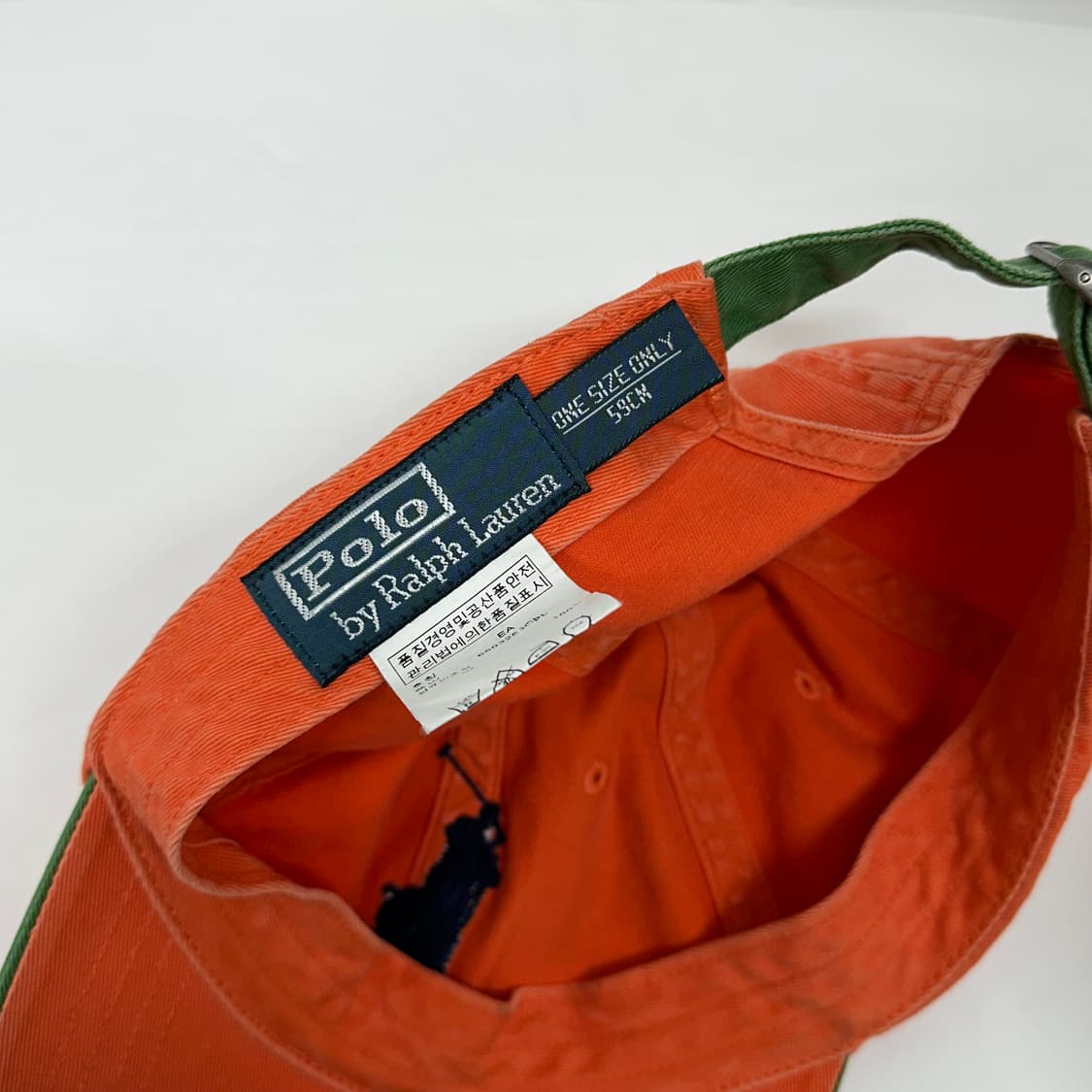 폴로랄프로렌 올드스쿨 빈티지 빅포니 볼캡 59 상품이미지5