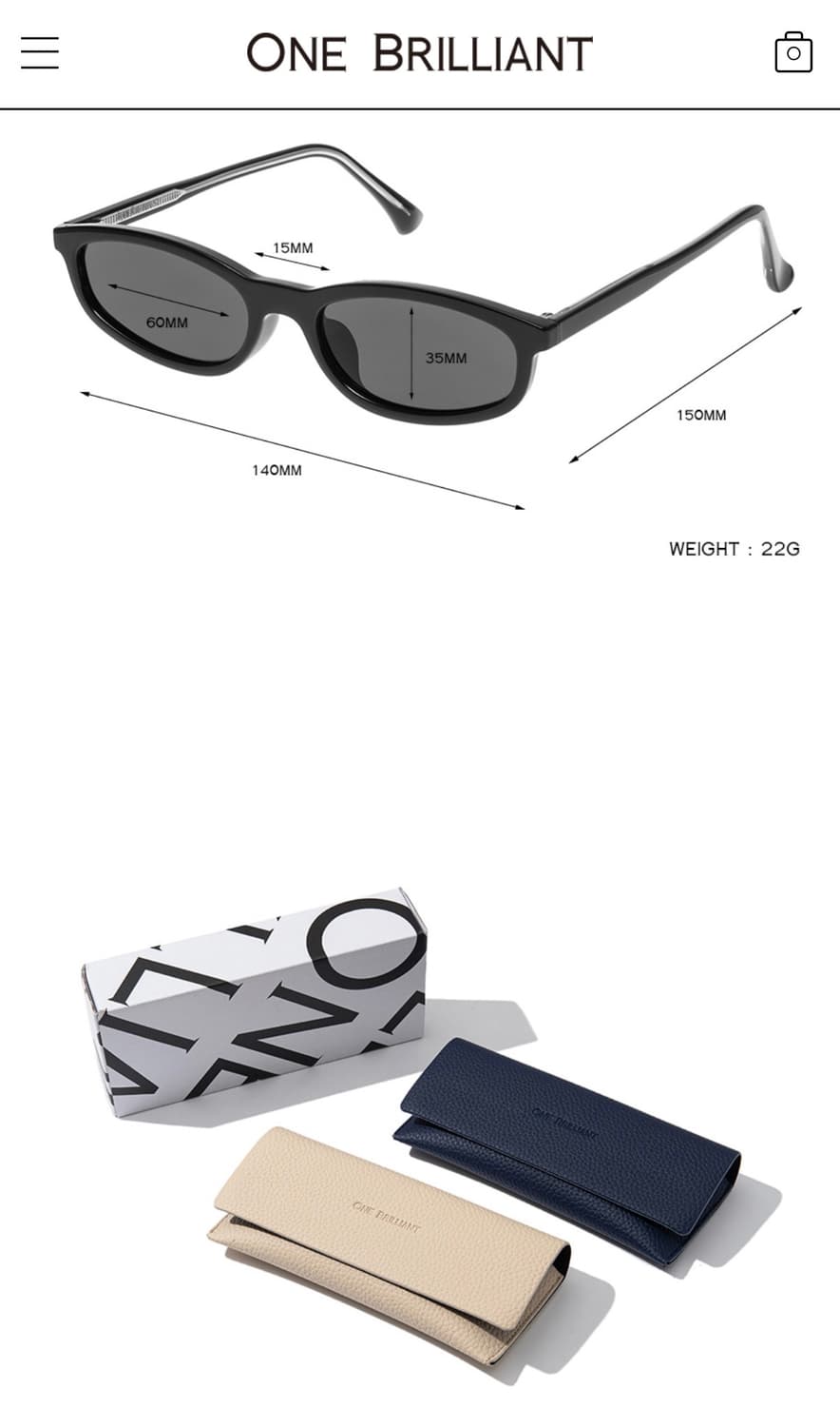 원브릴리언트 브랜드 OB658 선글라스 상품이미지4