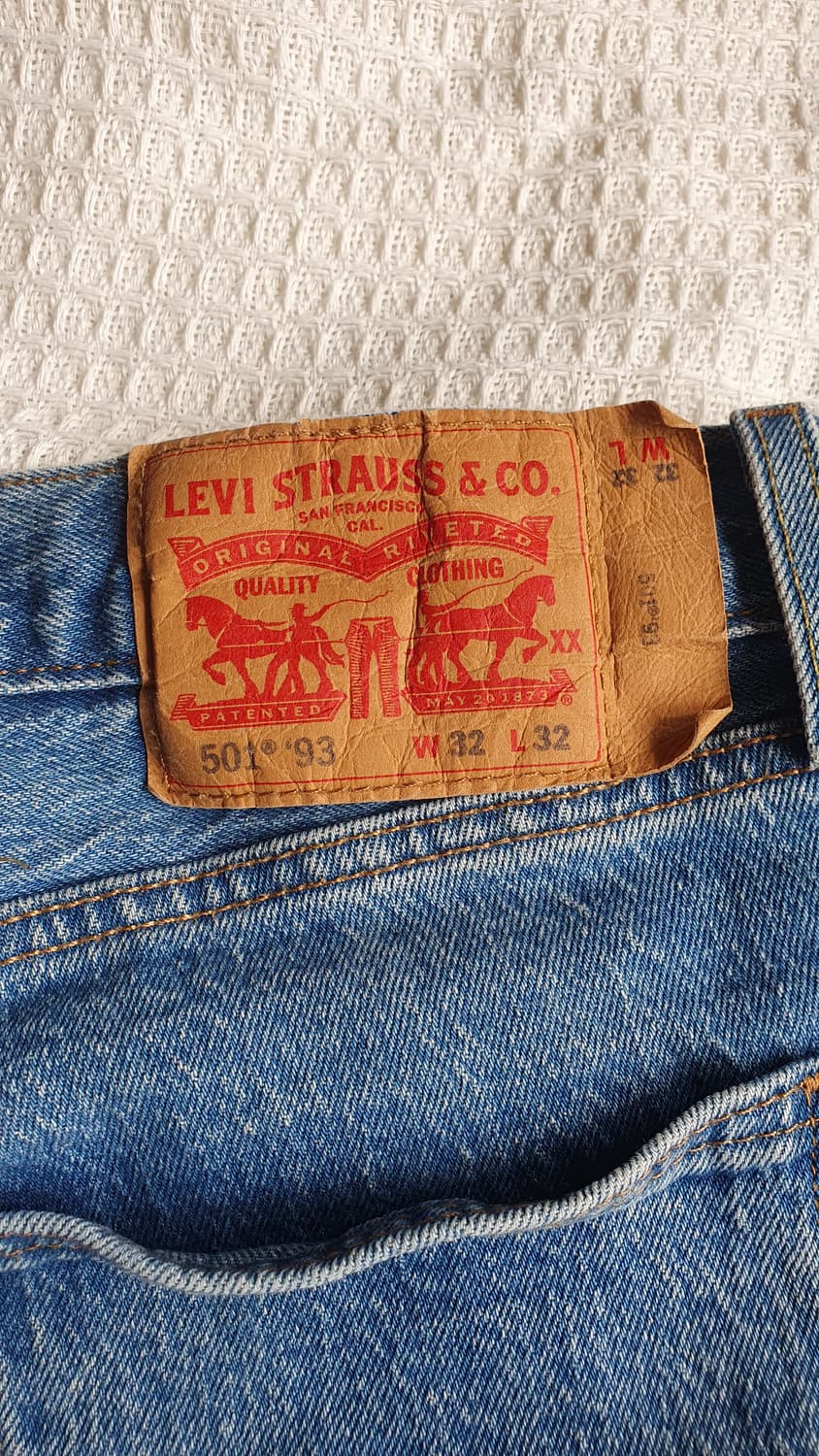 리바이스 501 '93 연청데님 32 상품이미지4