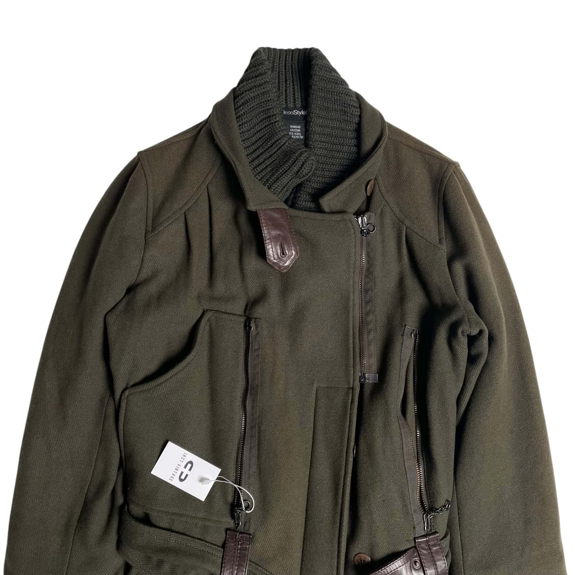 Diesel style lab 멀티포켓 밀리터리 봄버 (italy)   상품이미지2